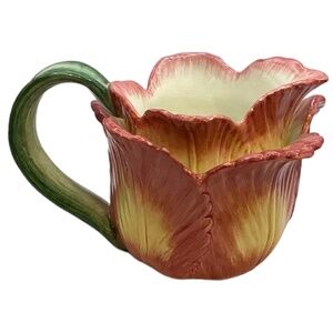 Fitz & Floyd Tulip Petal Creamer Easter Spring